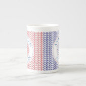 AMÉRICAIN VÉTÉRAN Bone China Mug (Devant)