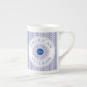 AMÉRICAIN VÉTÉRAN Bone China Mug (Droite)