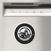 AMÉRICAINE COMBAT ATLANTIC 4" Magnet (In Situ (Lave-vaisselle))