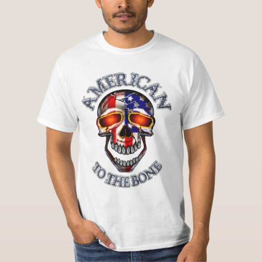 American 2 The Bone T-Shirt (Voorkant)