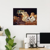 American Advertisement, Arrow shirt Collars, 1914 Poster (Thuiskantoor)