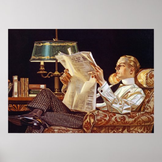 American Advertisement, Arrow shirt Collars, 1914 Poster (Voorkant)