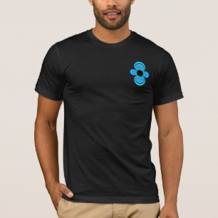 American Apparel T-Shirt met unieke kunst
