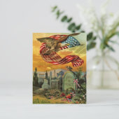 American Art Vintage Briefkaart (Staand voorkant)