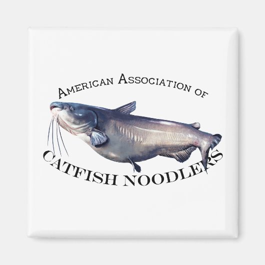 American Association of Catfish Noodlers Magneet (Voorkant)