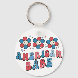 American Babe Sleutelhanger