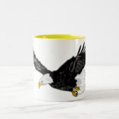 American Bald Eagle Flying Coffee Mug (Centre)