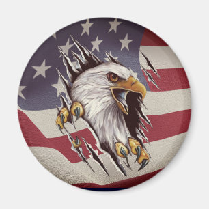 American Bald Eagle Freedom Magnet Magneet