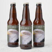 American Bald Eagle Head Bier Etiket (Flessen)