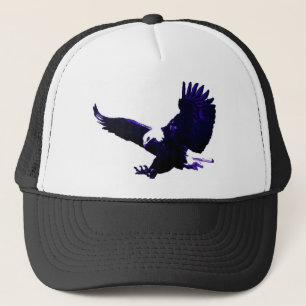American Bald Eagle Landing Trucker Pet
