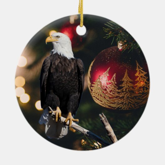 American Bald Eagle Ornament (Achterkant)