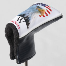 AMERICAN BALD ELGF Monogram Golf Head Hoesje Golfheadcover