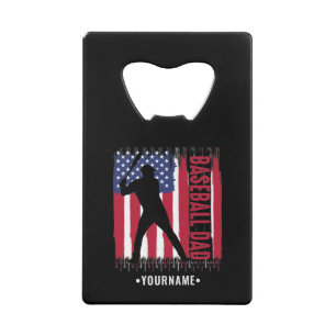 American Baseball Dad Kredietkaart Flessenopener
