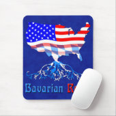 American Bavarian Roots Mousemat Muismat (Met muis)