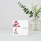 American Beauty Carte de visite (Debout devant)