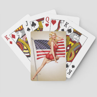 American Beauty - Retro Pinup Speelkaarten