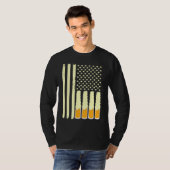 American Beer Flag Apparel T-shirt (Voorkant volledig)