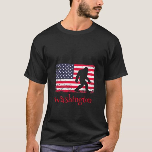 American Bigfoot Washington T-shirt (Voorkant)