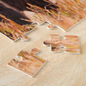 American Bison (Bison Bison) Herd In Teton 2 Legpuzzel (Zijkant)