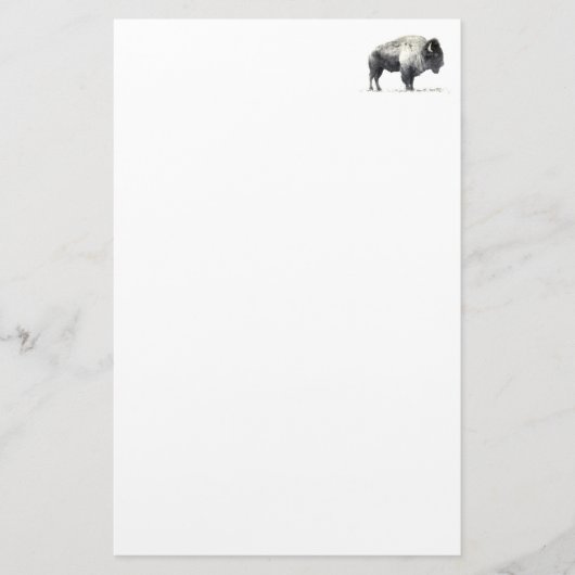 American Bison Briefpapier (Voorkant)