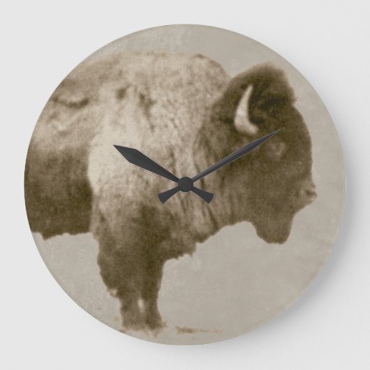 American Bison Grote Klok (Voorkant)