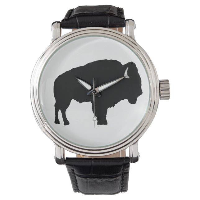 American Bison Horloge (Voorkant)