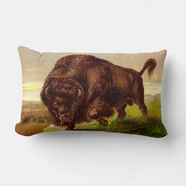 American Bison Kussen (Voorkant)