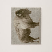 American Bison Legpuzzel (Verticaal)