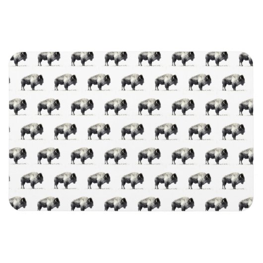 American Bison Magneet (Horizontaal)