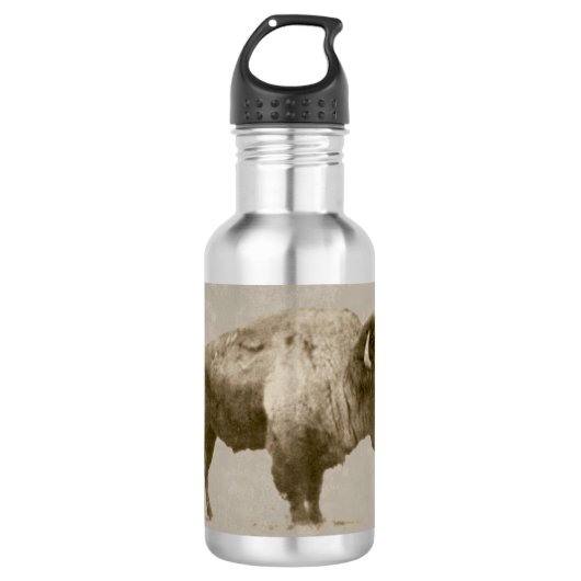 American Bison. Waterfles (Voorkant)