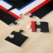 American Blue Muscle Car Legpuzzel (Zijkant)