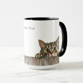 American Bobtail Cat Mug (Devant droit)