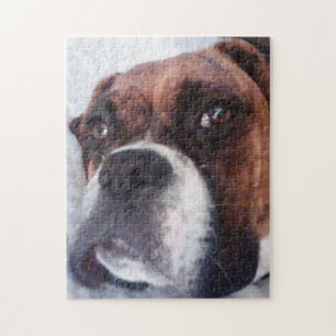 AMERICAN BOXER DOG puzzel