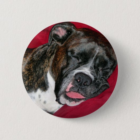 American Boxer Ronde Button 5,7 Cm (Voorkant)