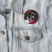 American Boxer Ronde Button 5,7 Cm (In situ)