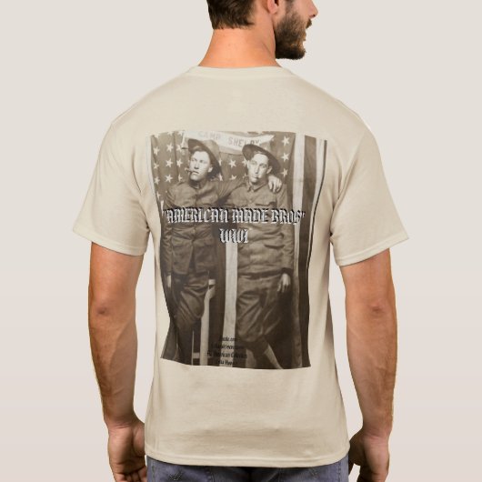 American Bros Johnson basic t-shirt (Achterkant)