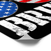 American Bruh Happy 4th of July Jongens Patriottis Poster (Hoek)