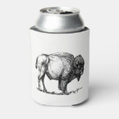 American Buffalo Bison Blikjeskoeler (Blikje Achterkant)