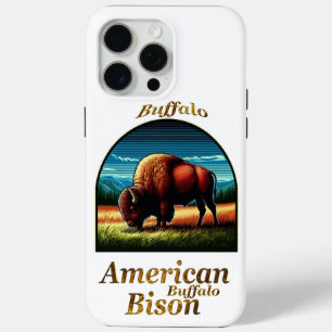 American Buffalo Bison iPhone 15 Pro Max Hoesje