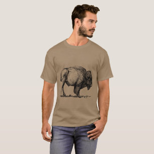 American Buffalo Bison T-shirt