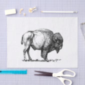 American Buffalo Bison Tissuepapier (Craft)