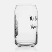 American Buffalo Blikvorm Glas (Links)