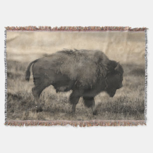 American Buffalo - Plains Bison Deken