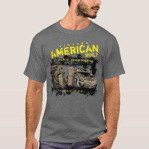 American Build Classic Ironworks, elke naam en dat T-shirt