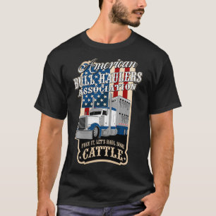American Bull Haulers Assoc runderen T-shirt