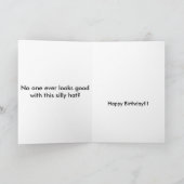 american bulldog birthday kaart (Binnen)