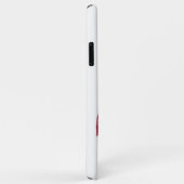 American Bulldog in Afstudeerder Pet met lesjaar Case-Mate iPhone Case (Achterkant/rechts)