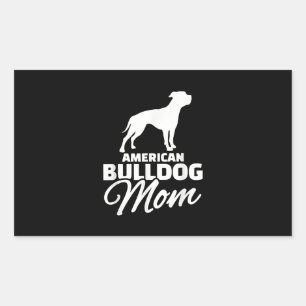 American Bulldog Ma Gifts for Bulldog Ma Rechthoekige Sticker