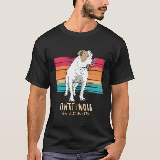American Bulldog Pullover Cadeau femmes hommes à c (Devant)