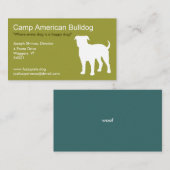 American Bulldog Visitekaartje (Voorkant / Achterkant)